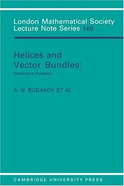 Helices and vector bundles