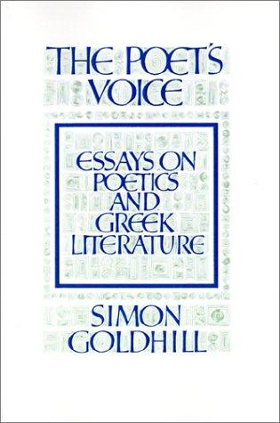 The Poet's Voice