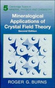 Mineralogical applications of crystal field theory