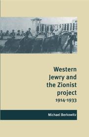 Western Jewry and the Zionist Project, 19141933