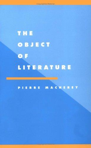 The object of literature