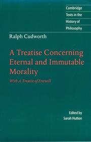 A treatise concerning eternal and immutable morality