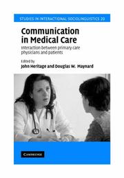 Communication in medical care