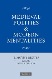 Medieval Polities and Modern Mentalities