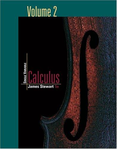 Single Variable Calculus