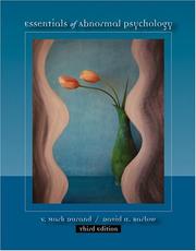Essentials of Abnormal Psychology
