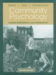 Community psychology