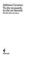 Tu che mi guardi, tu che mi racconti