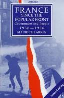 France since the Popular Front