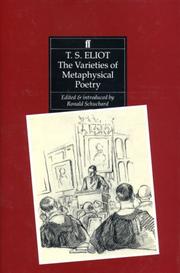 The varieties of metaphysical poetry