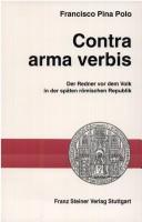 Contra arma verbis