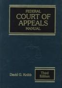 Federal Court of Appeals manual