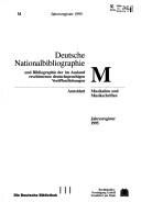 Sammelrichtlinien für die Deutsche Bibliothek
