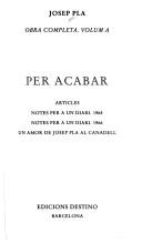 Per acabar