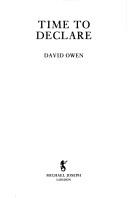 Time to declare