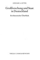 Grossforschung und Staat in Deutschland