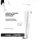 A Review of strategic mobility models and analysis