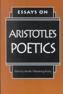 Essays on Aristotle's Poetics