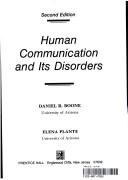 Human communication and its disorders