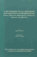 A dictionary of all religions and religious denominations