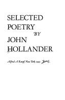 Selected Poetry