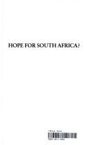 Hope for South Africa?