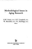 Methodological issues in aging research