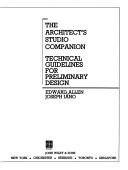 The architect's studio companion