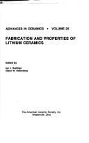 Fabrication and properties of lithium ceramics