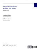Financial institutions, markets, and money