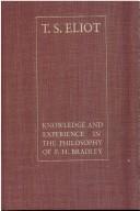 Knowledge and experience in the philosophy of F.H. Bradley