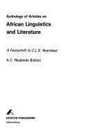 Anthology of articles on African linguistics and literature