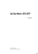 Ian Carr-Harris, 1971-1977