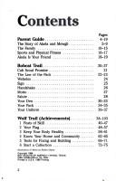 Wolf Cub Scout book