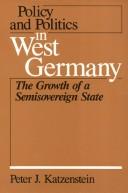 Policy and politics in West Germany