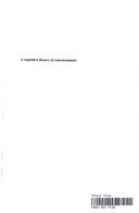 A Cognitive Theory of Consciousness