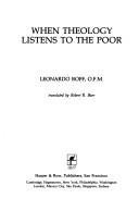 When theology listens to the poor
