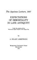 Expectations of immortality in late antiquity