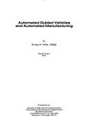 Automated guided vehicles and automated manufacturing
