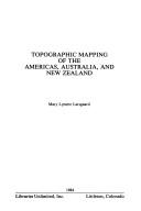 Topographic mapping of the Americas, Australia, and New Zealand