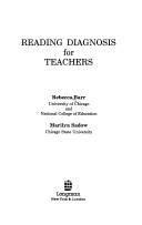 Reading diagnosis for teachers