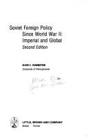 Soviet foreign policy since World War II