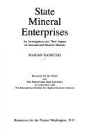 State mineral enterprises