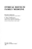 Ethical issues in family medicine
