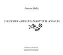 Christophe Cartier de la Noisette dit Nounours