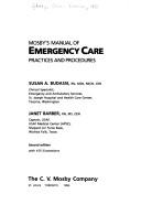 Mosby's manual of emergency care