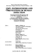 CMV, pathogenesis and prevention of human infection