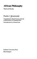 Sur la philosophie africaine