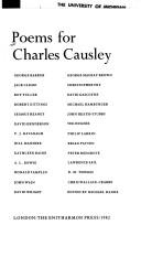 Poems for Charles Causley