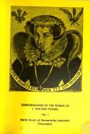 Concordances of the works of J. van den Vondel